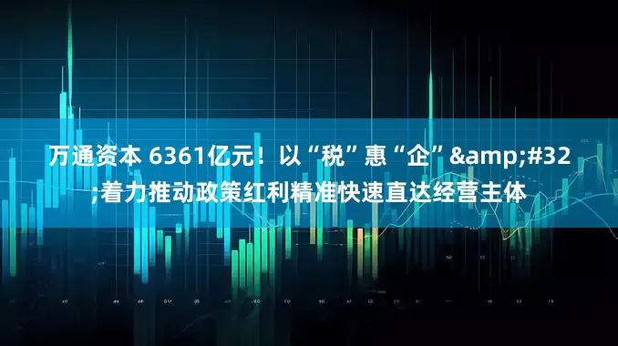 万通资本 6361亿元！以“税”惠“企”&#32;着力推动政策红利精准快速直达经营主体