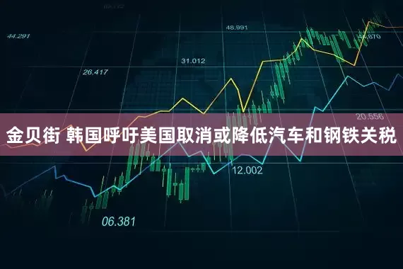 金贝街 韩国呼吁美国取消或降低汽车和钢铁关税