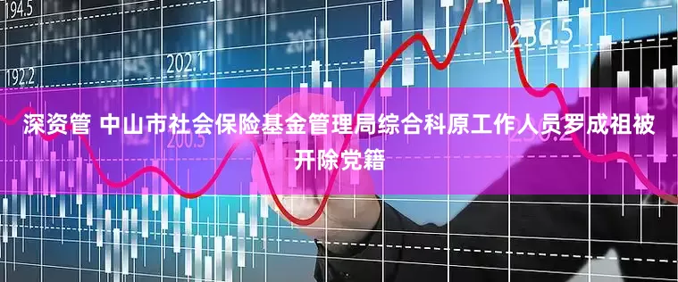 深资管 中山市社会保险基金管理局综合科原工作人员罗成祖被开除党籍